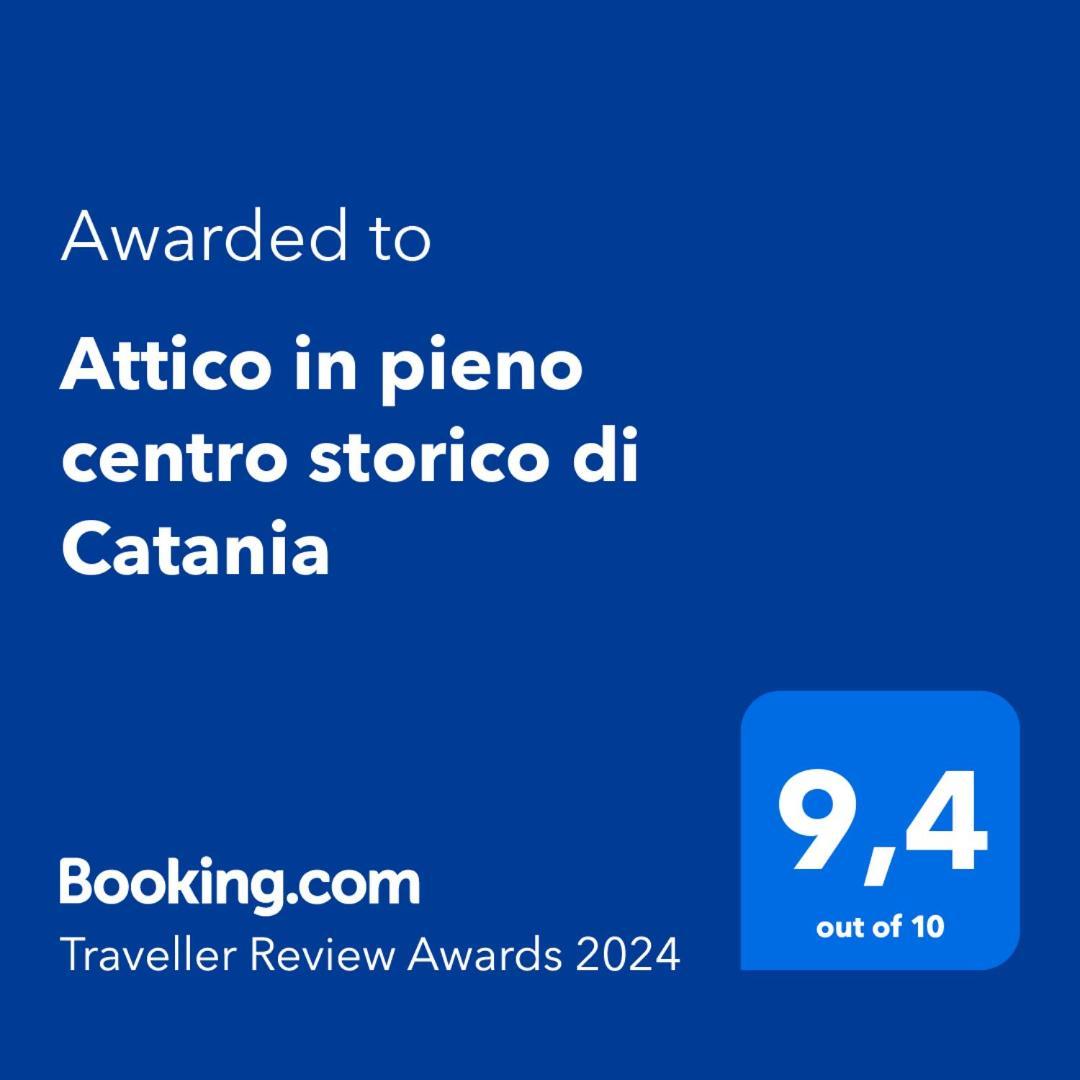 דירות Attico In Pieno Centro Storico Di קטאניה מראה חיצוני תמונה